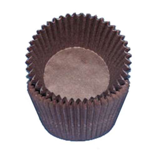 Brown Mini Cupcake Papers - Click Image to Close